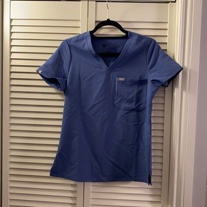Figs womens one pocket scrub top/ size sx